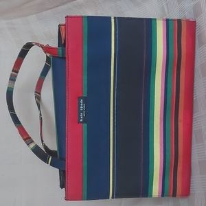 KATE SPADE color strip bag